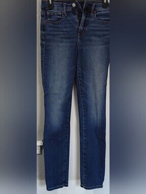 GAP Size 2 (26) Dark Wash True Skinny Jeans